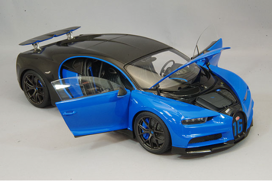 AUTOart 70997 1/18 Bugatti Chiron Sport 2019 French Blue/Carbon