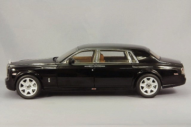 Kyosho 1/18 Rolls-Royce Phantom EWB Black Diecast Model Car KS08841DBK2 Luxury C