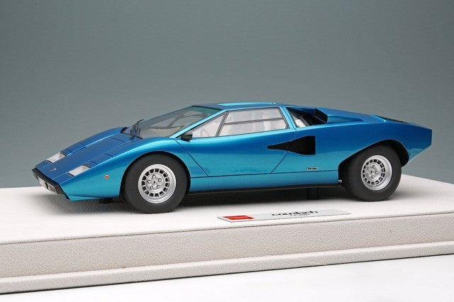EIDOLON EML195C 1/18 Lamborghini Countach LP400 1974 Tahichi Blue Metallic