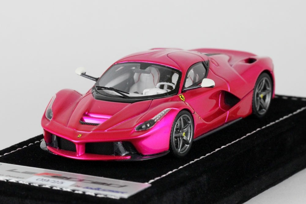 Looksmart LS421SC 1/43 Ferrari LaFerrari 2013 Pink Flash Ltd 25pcs Hybrid Resin