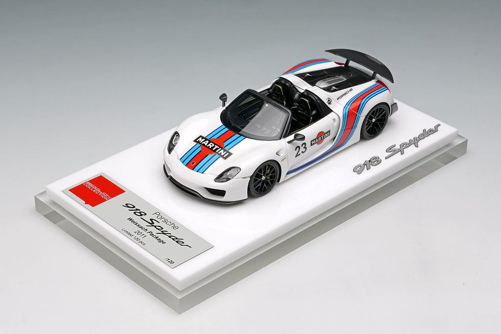 Make Up EIDOLON EM812A 1/43 Porsche 918 Spyder Weissach Resin Limited 120pcs