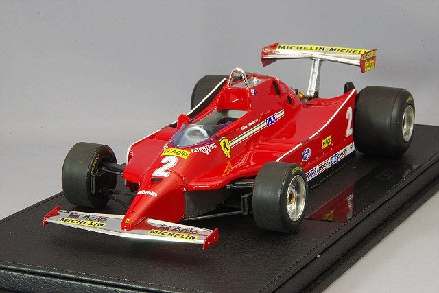 TOPMARQUES GRP097B 1/18 Ferrari 126C 1980 Monza Test #2 Resin