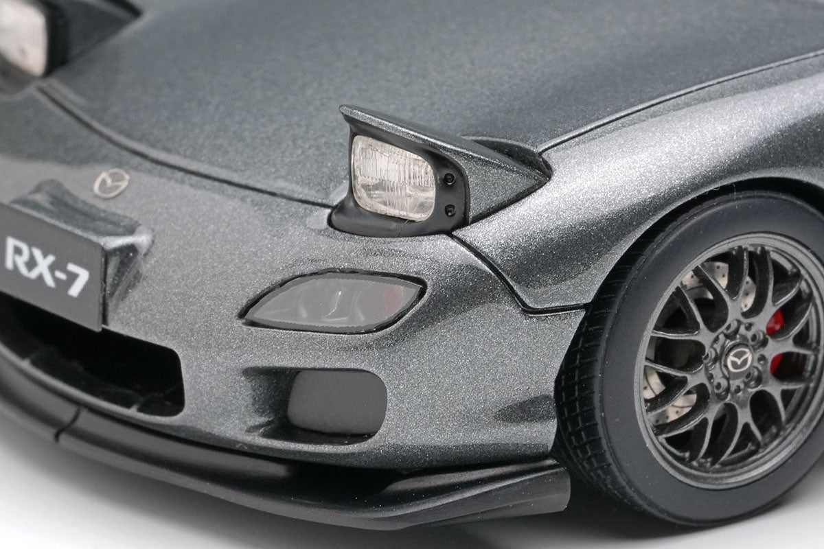 EIDOLON EM817A 1/43 Mazda RX-7 FD3S Spirit R 2002 Headlamp Open Titanium Gray