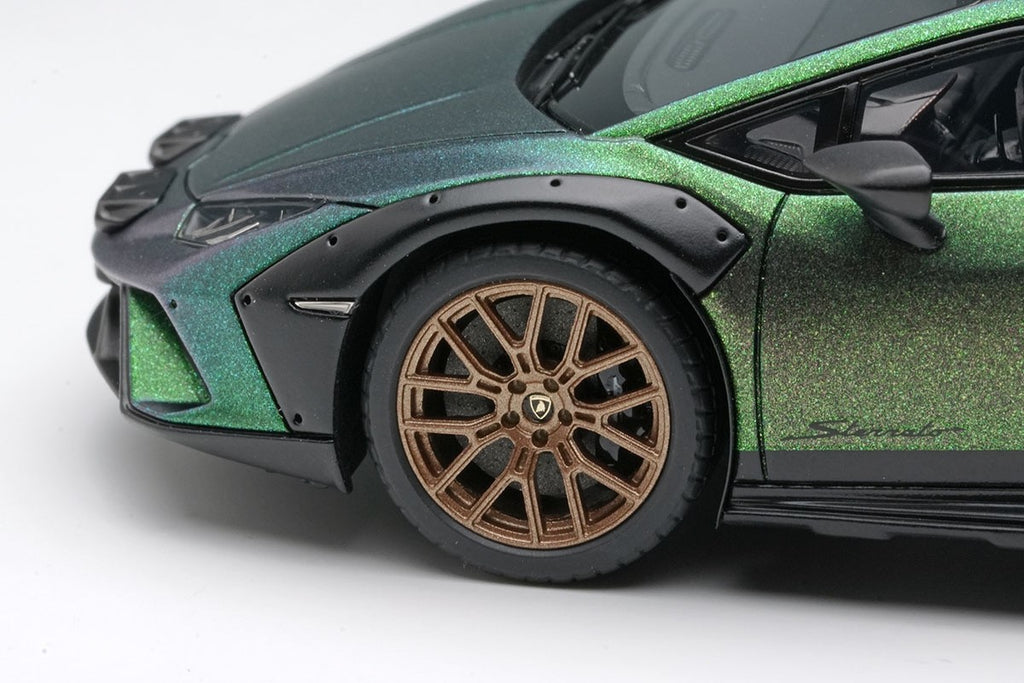 EIDOLON EM738J 1/43 Lamborghini Huracan Sterrato 2024 Verde Agave Resin 50pcs