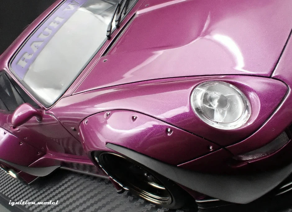 Ignition Model IG3623 1/18 RWB Porsche 993 Purple Metallic Resin