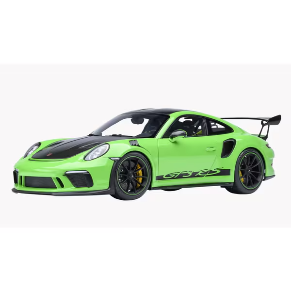 AUTOart 78179 1/18 Porsche 911 991.2 GT3 RS Weissach Green Diecast
