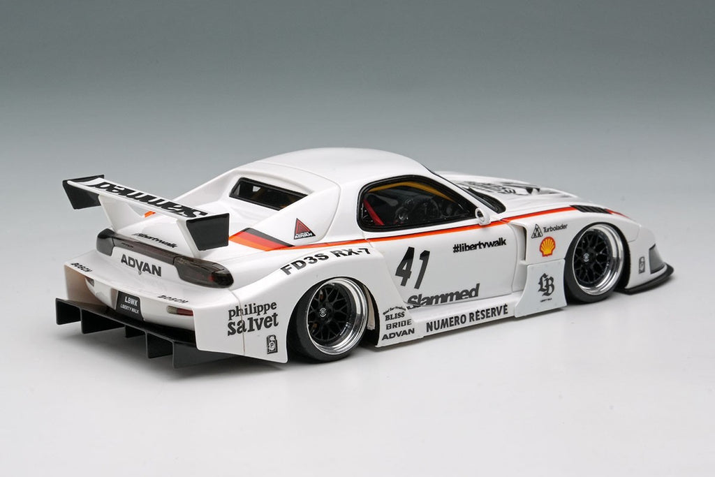 Make Up EIDOLON LB028B 1/43 Mazda FD3S RX-7 White Resin Limited 150pcs
