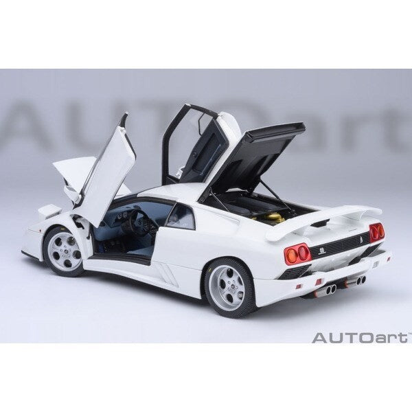 AUTOart 79145 1/18 Lamborghini Diablo SE30 Iota White Die-Cast Model Car