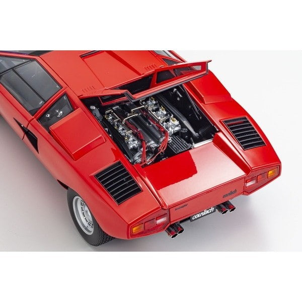 KYOSHO KS08611R 1/12 Lamborghini Countach LP400 Red Diecast Model
