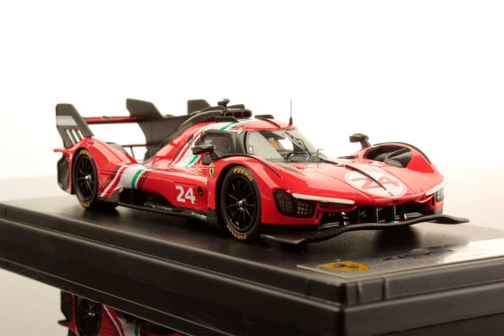 Looksmart LSRC182 1/43 Ferrari 499P Modificata 2024 Red Track Car Resin