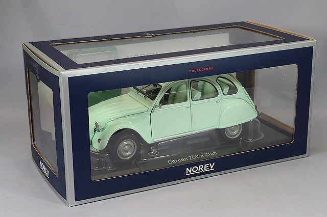 Norev NO181486 1/18 Citroen 2CV 6 Club 1982 Jade Green Diecast