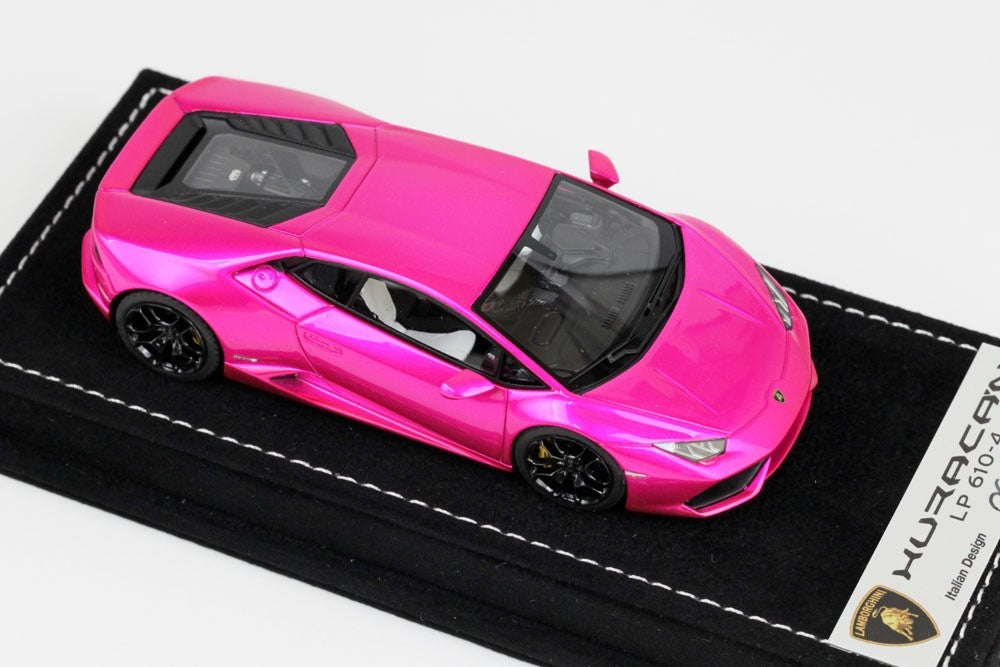 Looksmart LS426SC 1/43 Lamborghini Huracan LP610-4 2014 Flash Pink Ltd 25pcs