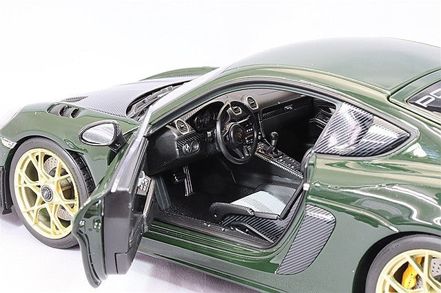 Norev NO187250 1/18 Porsche Cayman GT4 RS 2023 Green Die-cast