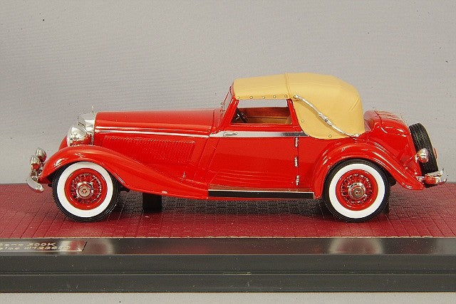 MATRIX MX41302-152 1/43 Mercedes-Benz 500K DHC Corsica 1935 Closed Red Resin