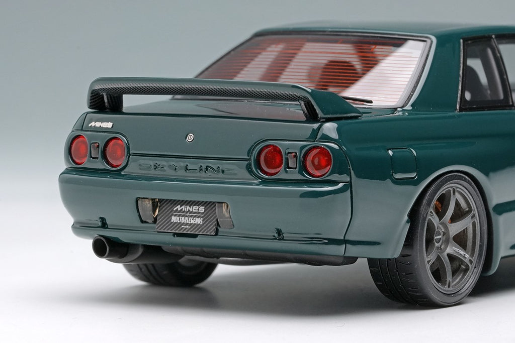 Make Up EIDOLON EM679C 1/43 Mines Skyline GT-R BNR32 Oribe Green