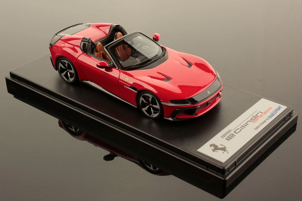 Looksmart LS556C 1/43 Ferrari 12Cilindri Spider 2024 Rosso Corsa Red Resin