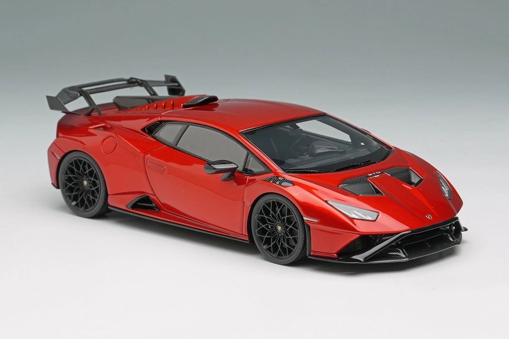 Make Up EIDOLON EM737B 1/43 Lamborghini Huracan STO 2021 Rosso Effesto Resin