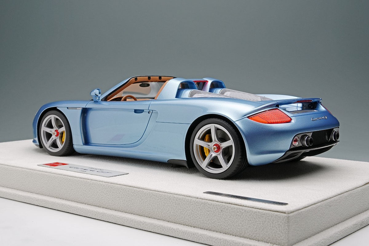 EIDOLON EML070H 1/18 Porsche Carrera GT 2004 Horizon Blue Metallic Limited 100pc