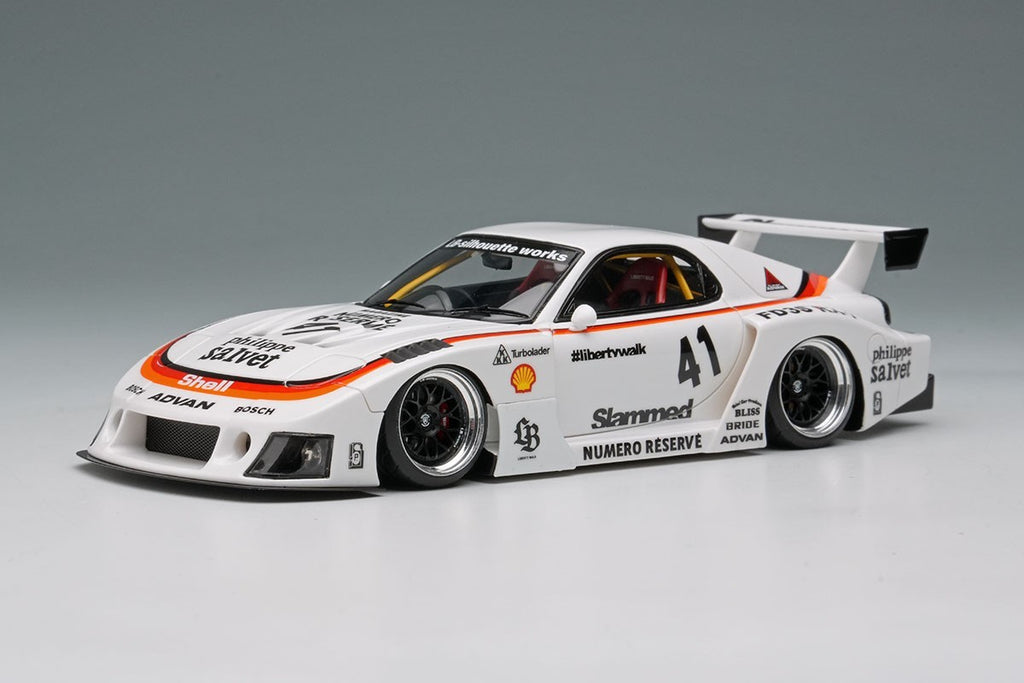 Make Up EIDOLON LB028B 1/43 Mazda FD3S RX-7 White Resin Limited 150pcs
