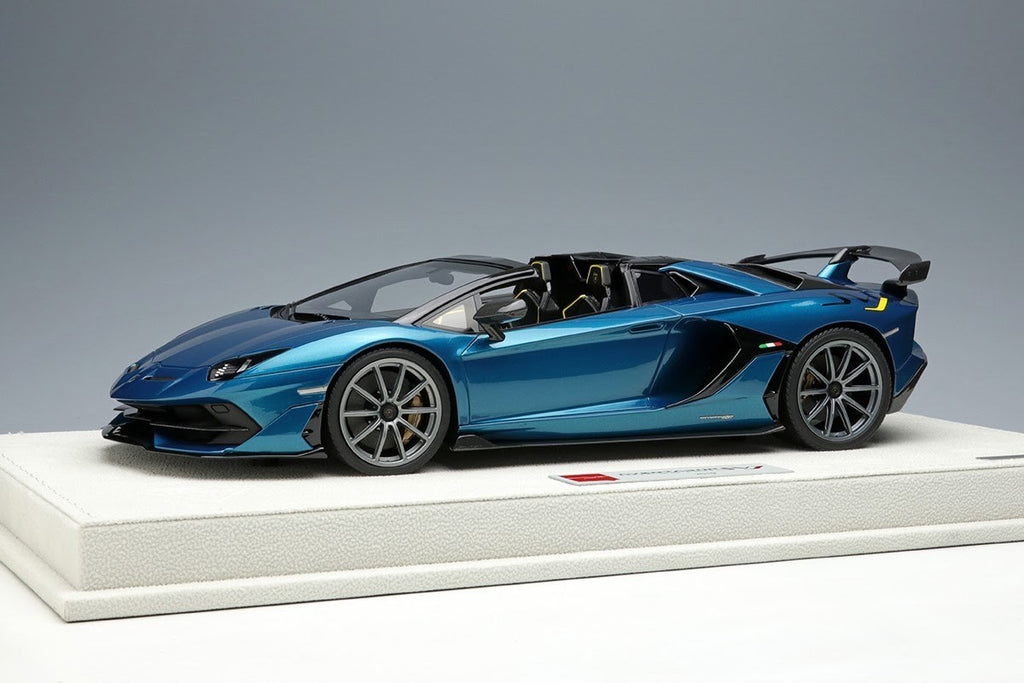 EIDOLON EML028B 1/18 Lamborghini Aventador SVJ Roadster Verde Artemis Resin Car