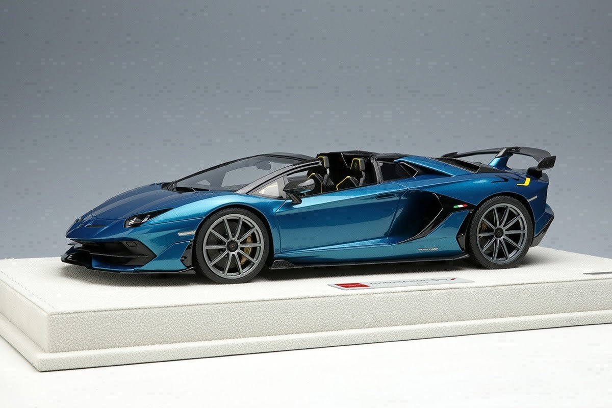 EIDOLON EML028B 1/18 Lamborghini Aventador SVJ Roadster Verde Artemis Resin Car