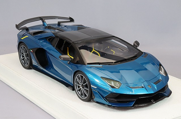 EIDOLON EML028B 1/18 Lamborghini Aventador SVJ Roadster Verde Artemis Resin Car
