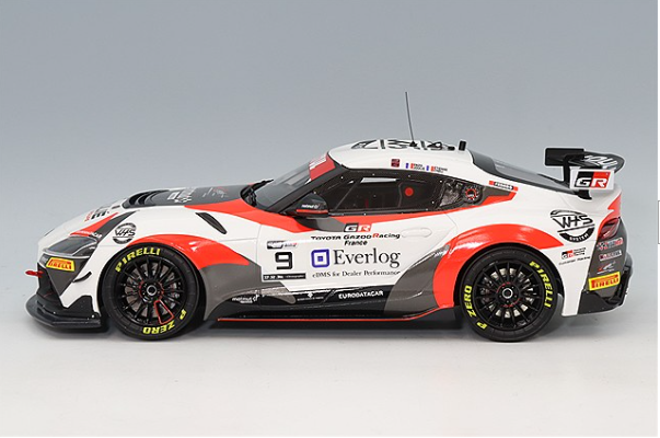 OttO OTM1122 1/18 Toyota GR Supra GT4 FFSA GT4 2023 #9 Multi Color Resin