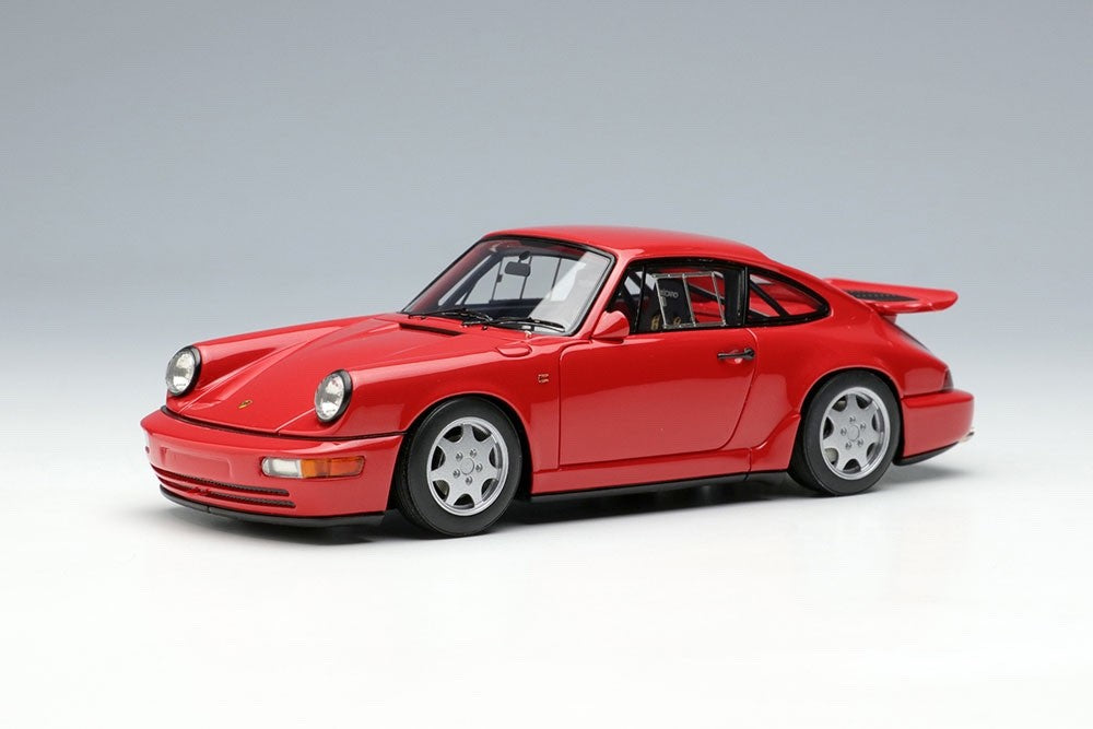 Make Up VISION VM164F 1/43 Porsche 911 964 Carrera 4 Lightweight 1990 Guards Red