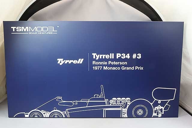 TSM TSM120012 1/12 Tyrrell P34 1977 Monaco GP #3 Peterson