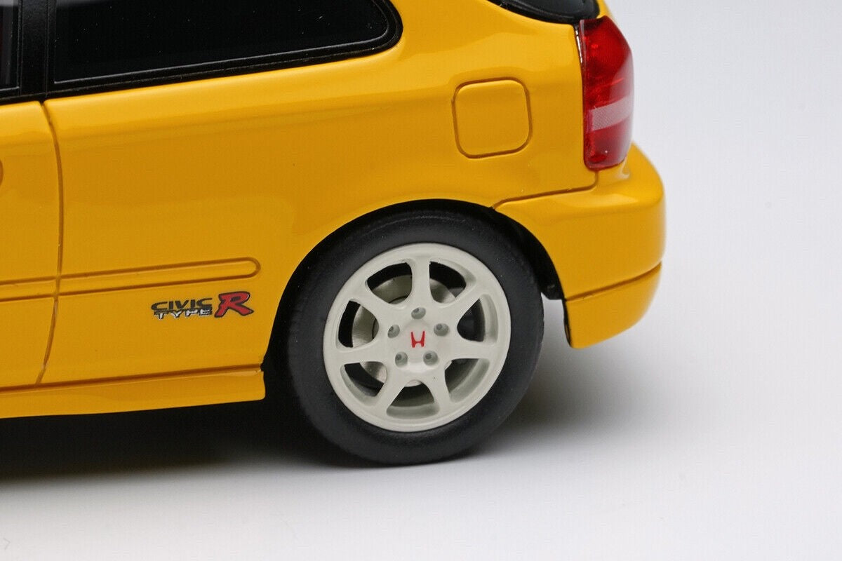 Make Up Eidolon EM481B 1/43 Honda Civic Type R EK9 1998 Sunlight Yellow