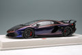 Make Up EIDOLON EML025J 1/18 Lamborghini Aventador SVJ 2018 Blu Hal LeirionWheel
