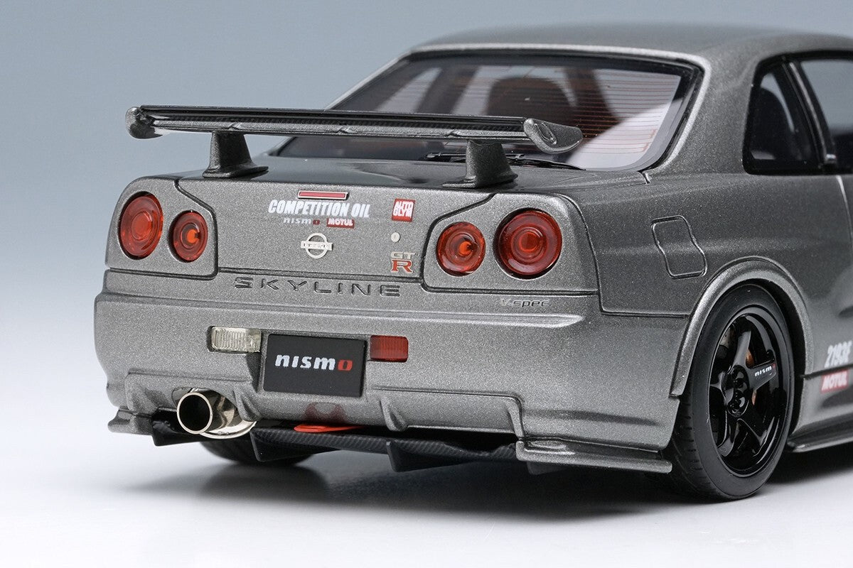 EIDOLON EM422A 1/43 Nissan Skyline GT-R NISMO BNR34 CRS Version 2011 Dark Metal