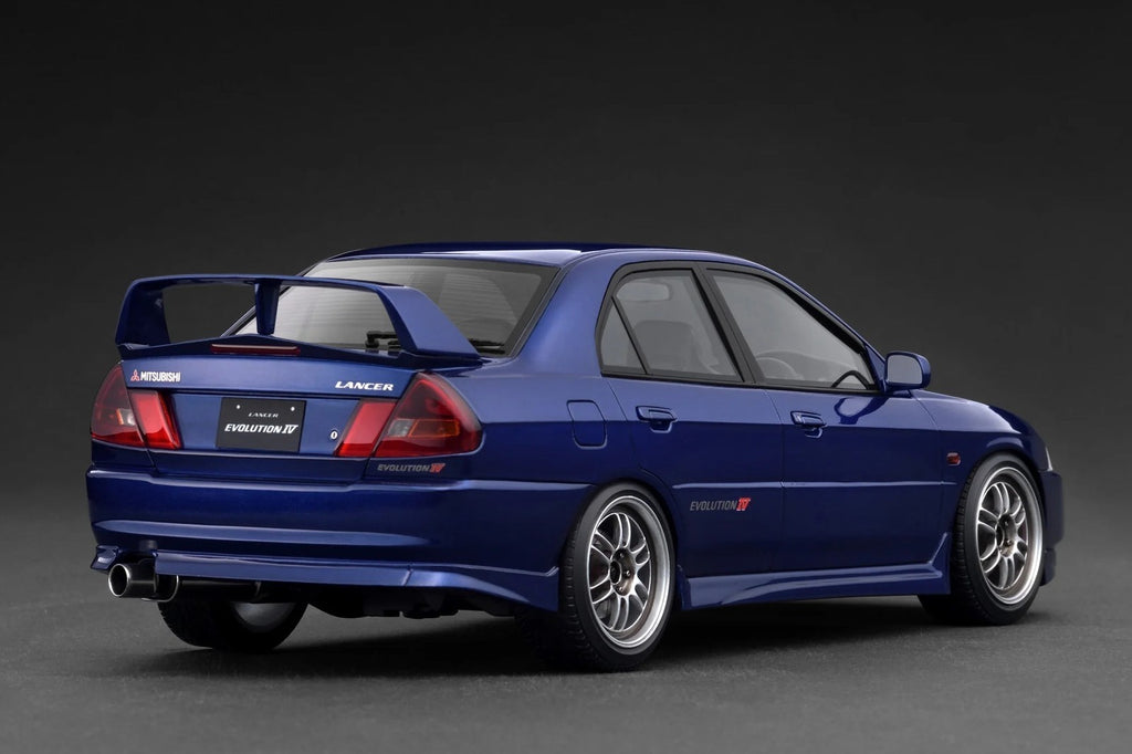 Ignition Model IG3784 1/18 Mitsubishi Lancer Evolution IV 2025 Blue
