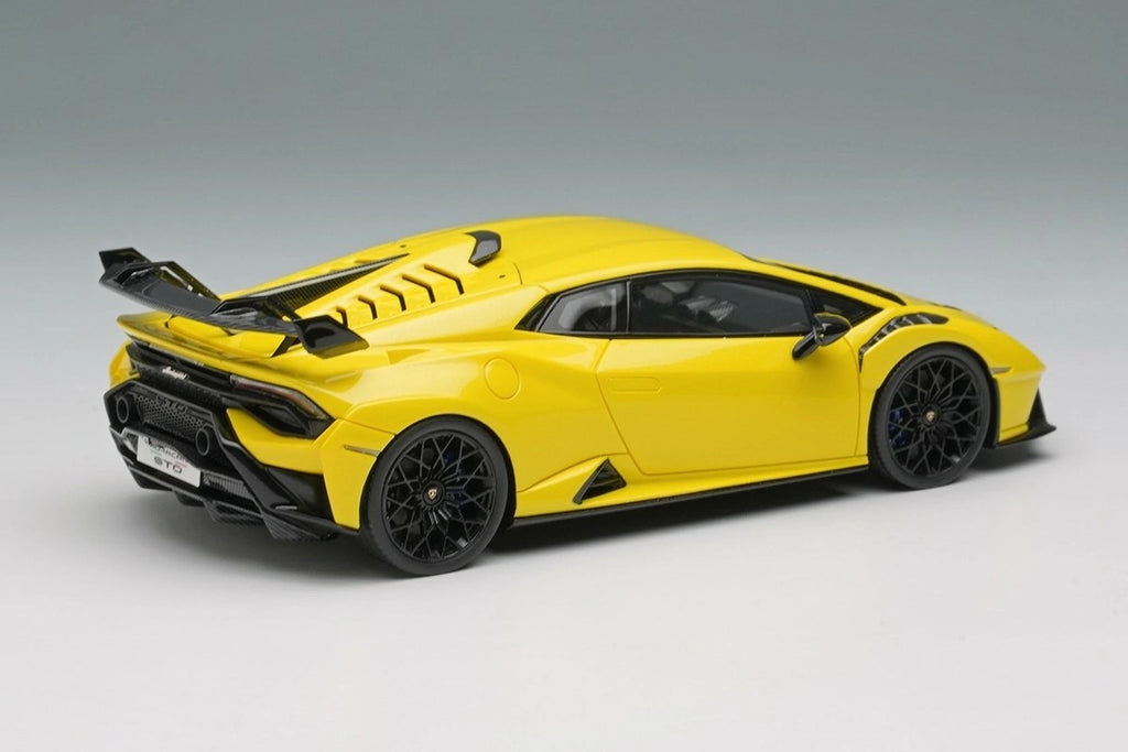 Make Up EIDOLON EM737C 1/43 Lamborghini Huracan STO 2021 Giallo Belenus Resin