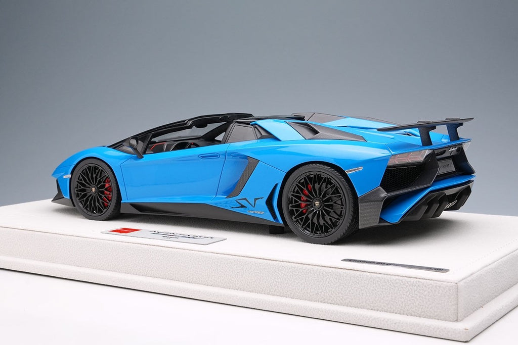 EIDOLON EML007B 1/18 Lamborghini Aventador LP750-4 SV Roadster 2015 Pearl Blue