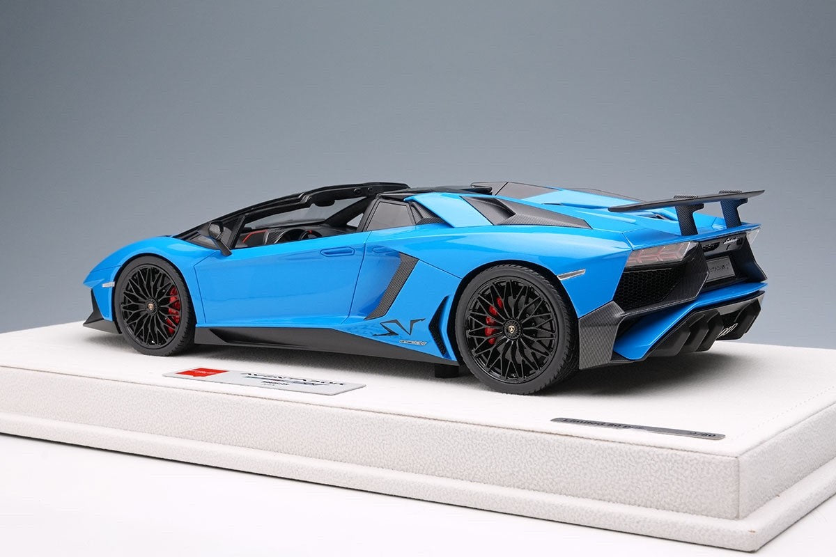 EIDOLON EML007B 1/18 Lamborghini Aventador LP750-4 SV Roadster 2015 Pearl Blue