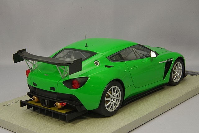 Tecnomodel TM18-01E 1/18 Aston Martin V12 Zagato Press Green Resin