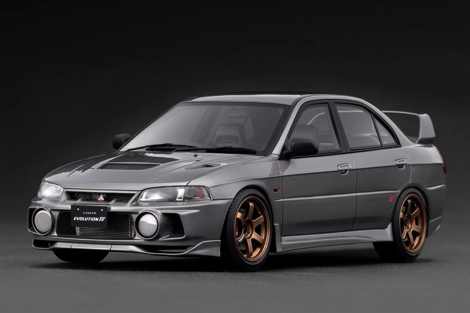 Ignition Model IG3851 1/18 Mitsubishi Lancer Evolution IV CN9A Gun Metallic