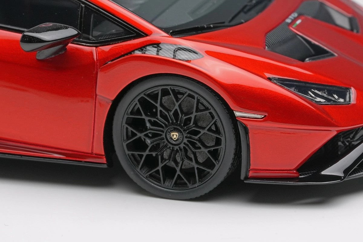 Make Up EIDOLON EM737B 1/43 Lamborghini Huracan STO 2021 Rosso Effesto Resin