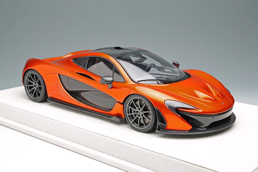 Make Up EIDOLON EML149C 1/18 McLaren P1 2013 Volcano Orange Limited 80pcs
