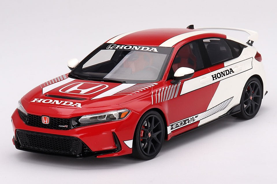 Top Speed TS0525 1/18 Honda Civic Type R 2023 Red #1 IndyCar Pace Car LHD Resin