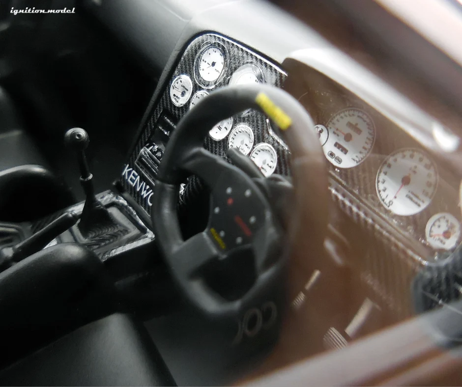 Ignition Model IG3131 1/18 GReddy Nissan GT-R BCNR33 R33 Silver Resin