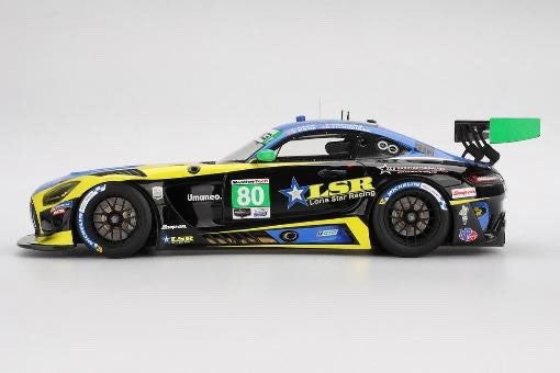 Top Speed TS0676 1/18 Mercedes AMG GT3 EVO 2025 Daytona 24H #80 Lone Star Resin