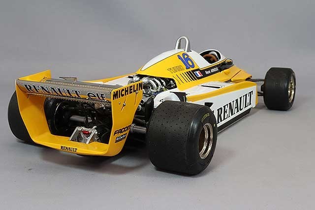EXOTO GPC97091 1/18 Renault RE20 Turbo 1980 French GP No.16