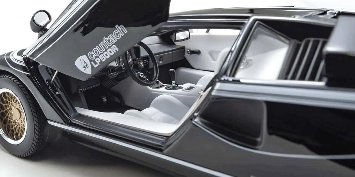 KYOSHO KS08320C 1/18 Lamborghini Countach LP500R Black [Diecast Model Car]