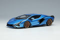EIDOLON EM533D 1/43 Lamborghini Sian FKP 37 2019 Blu Aegir