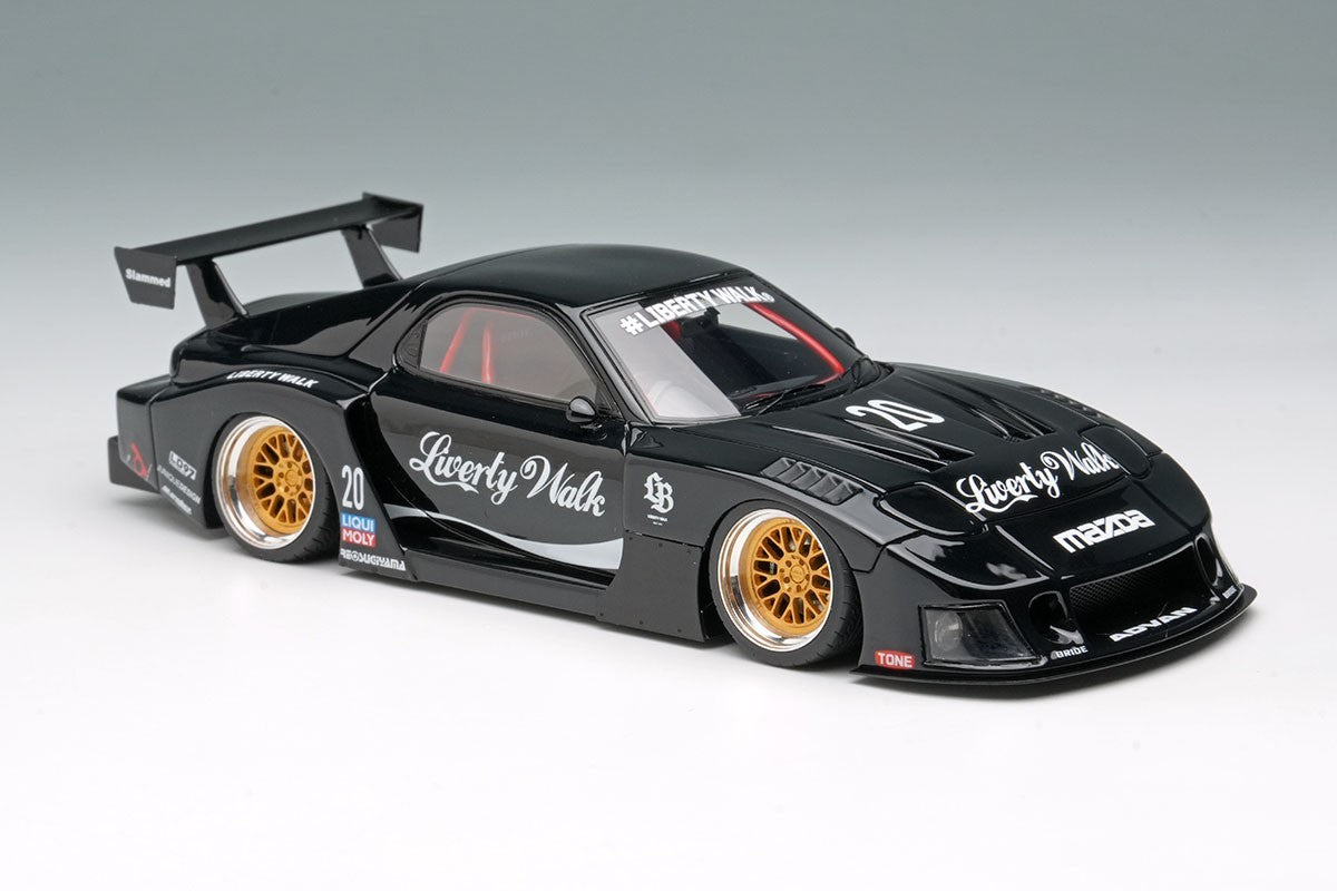 Make Up EIDOLON LB028A 1/43 Mazda FD3S RX-7 Black Resin Limited 200pcs
