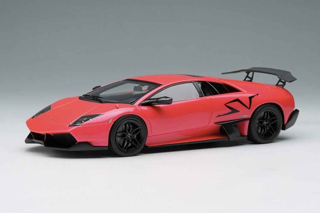 EIDOLON EM336T 1/43 Lamborghini Murcielago LP670-4 SV 2009 Rosso Targa Resin Car