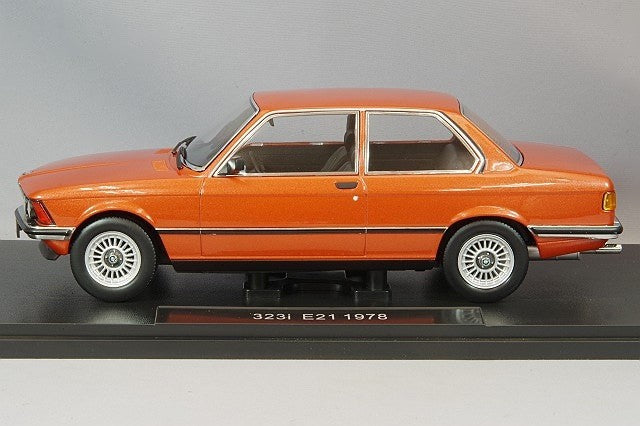 KK Scale KKDC180651 1/18 BMW 323i E21 1975 Red Brown Metallic Diecast