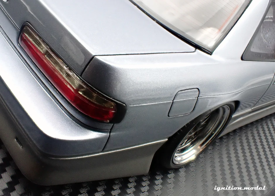 Ignition Model IG3590 1/18 Vertex S13 Silvia Blue Silver Grey BBS LM